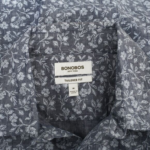 Bonobos Riviera Short Sleeve Men's Shirt Buttondown Floral Tailored Fit M 283257 - Picture 5 of 5